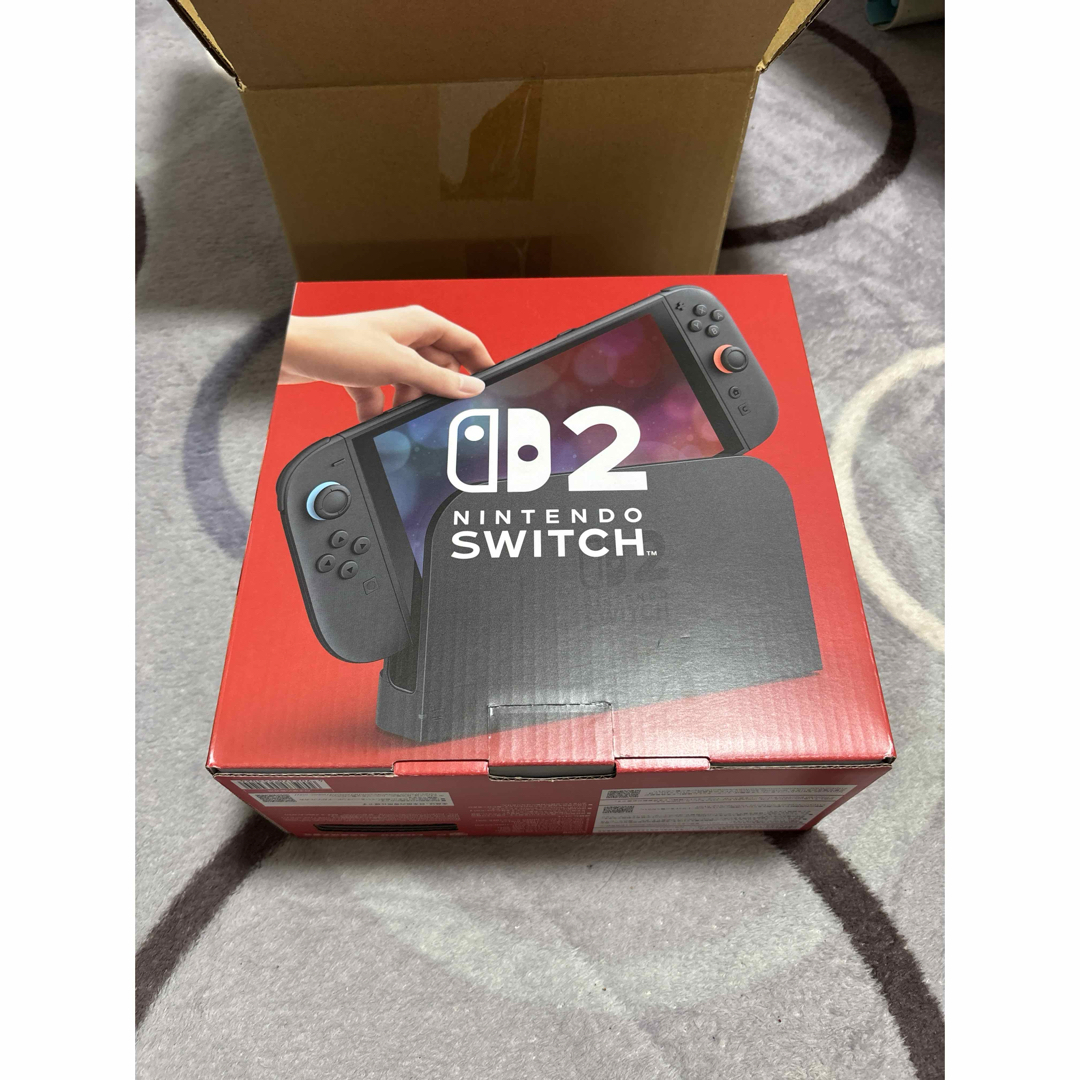 Switch2 本体　新品 エンタメ/ホビーのゲームソフト/ゲーム機本体(家庭用ゲーム機本体)の商品写真