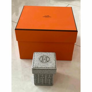 HERMES - エルメス HERMES モザイク24シルバー スモールボックス シュガーボックス